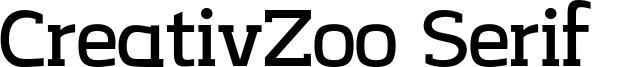 CreativZoo Serif  Font