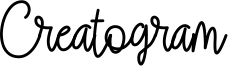 Creatogram Font