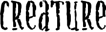 CREATURE.TTF