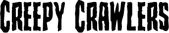 Creepy Crawlers Font