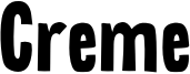 Creme Font