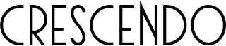 Crescendo Font