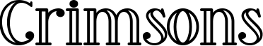 Crimsons Font
