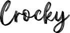 Crocky Font