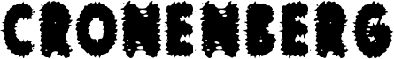 Cronenberg Font