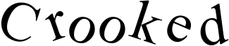 Crooked.ttf