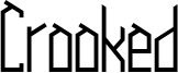 CROOKED.ttf