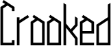 CROOKED.otf