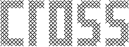 Cross Font