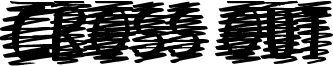 Cross Out Font