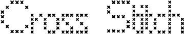 Cross Stitch Font