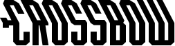 Crossbow Font