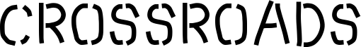 Crossroads Font