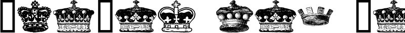 Crowns and Coronets Font