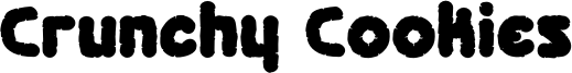 Crunchy Cookies Font