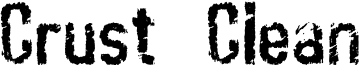 Crust  Clean Font