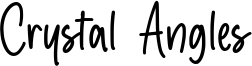 Crystal Angles Font