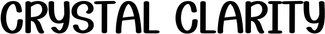 Crystal Clarity Font