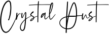 Crystal Dust Font