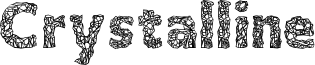 Crystalline Font