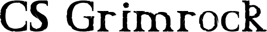 CS Grimrock Font