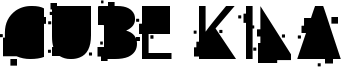 Cube Kila Font