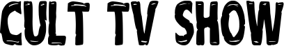 Cult Tv Show Font