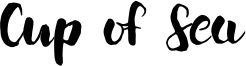 Cup of Sea Font