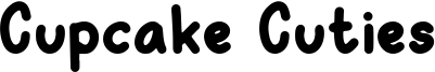 Cupcake Cuties Font