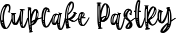 Cupcake Pastry Font