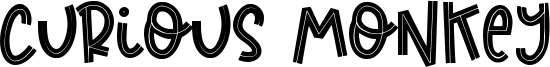 Curious Monkey Font