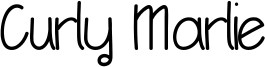 Curly Marlie Font