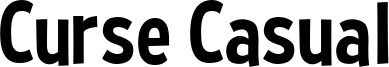 Curse Casual Font