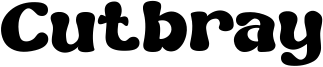 Cutbray Font