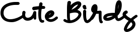 Cute Birds Font