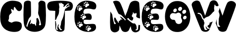 Cute Meow Font