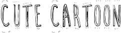 Cute Cartoon Font