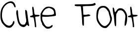 Cute_Font.ttf