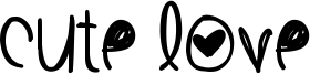 Cute Love Font