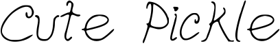 cutepickle.ttf