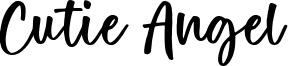 Cutie Angel Font