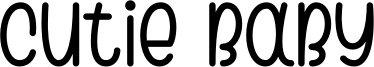 Cutie Baby Font