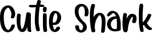 Cutie Shark Font