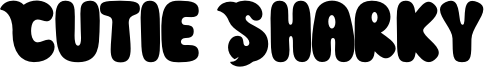 Cutie Sharky Font