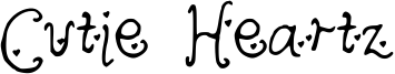 Cutie Heartz Font