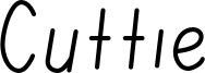 Cuttie Font