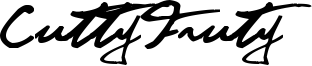 CuttyFruty Font
