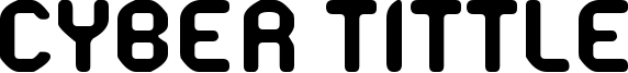 Cyber Tittle Font