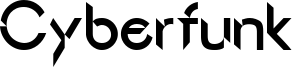 Cyberfunk Font