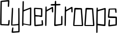 Cybertroops Font